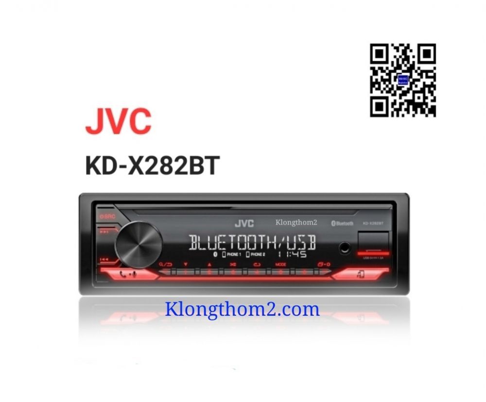 วิทยุติดรถยนต์ JVC KD-X282BT