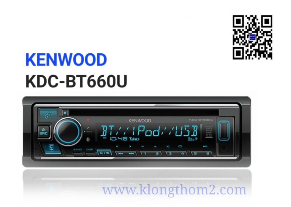 วิทยุรถยนต์ Kenwood kmm-bt660u